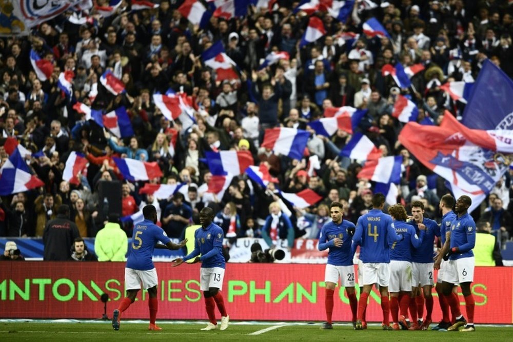Les compos probables du match de qualification à l'Euro entre l'Islande et la France. AFP