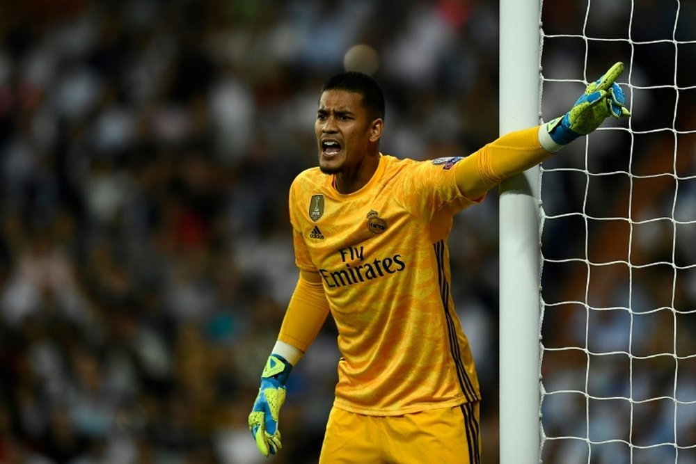 Alphonse Areola deve deixar o Real Madrid após empréstimo. AFP