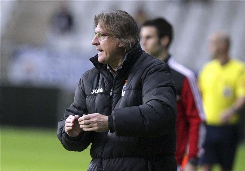 El entrenador del Real Oviedo, el argentino Sergio Egea. EFE/Archivo