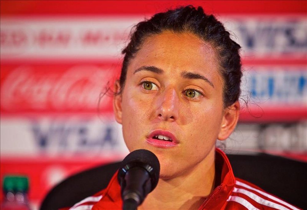 Verónica Boquete, jugadora de la selección femenina española de fútbol. EFE