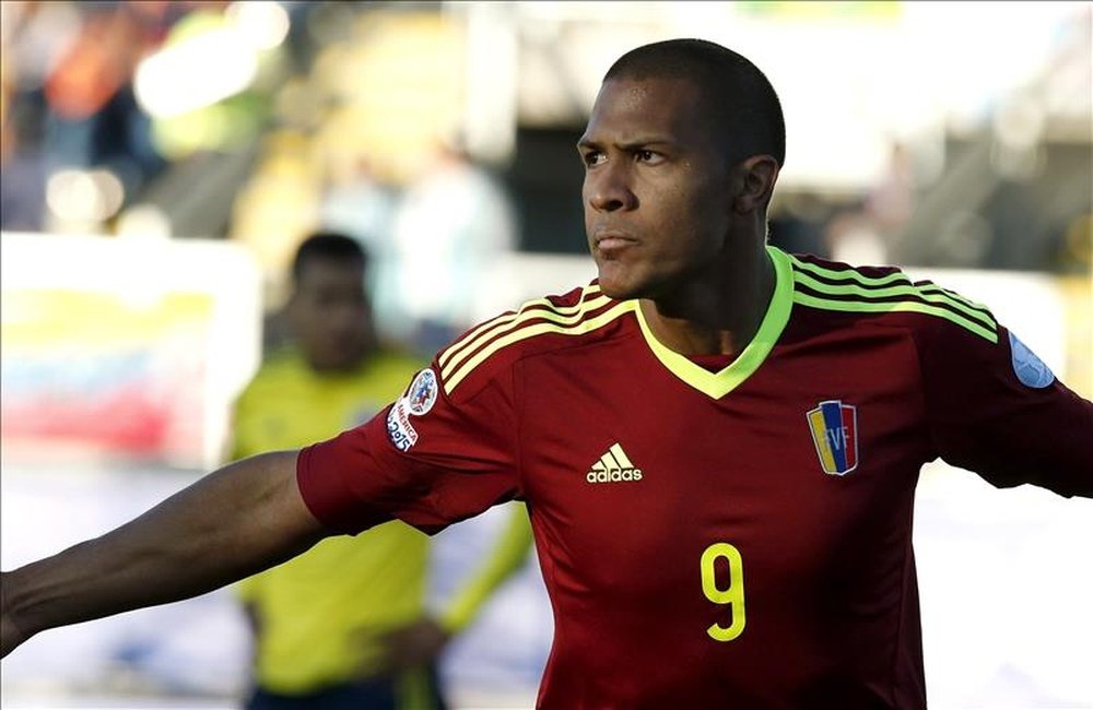 Rondón cree que no queda mucho para ver a Venezuela en un Mundial. EFE