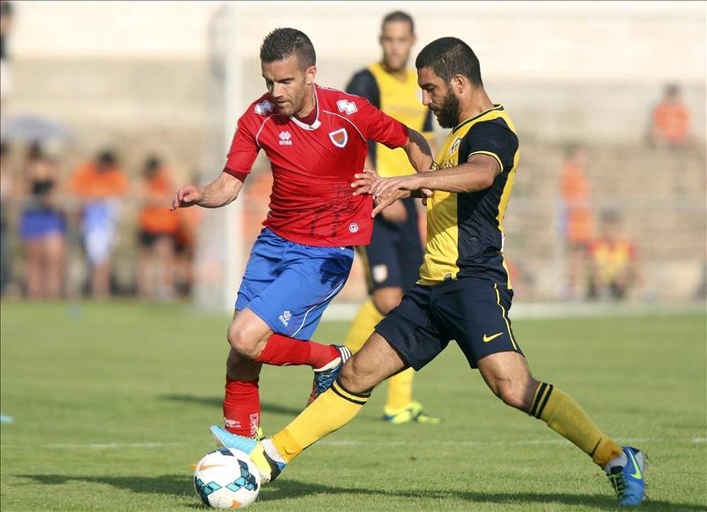 Julio Álvarez jugó en el Numancia durante nueve temporadas. EFE/Archivo