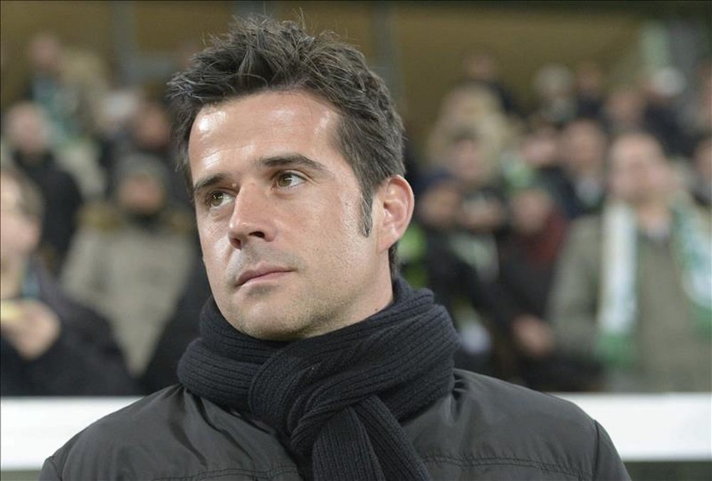 El exentrenador del Sporting de Lisboa Marco Alexandre Saraiva da Silva. EFE/Archivo