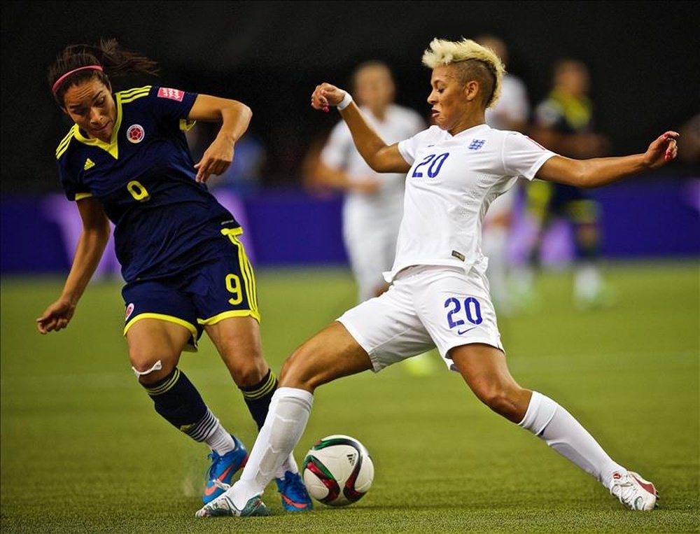 Lianne Sanderson auguró un Mundial que eliminará prejuicios. EFE