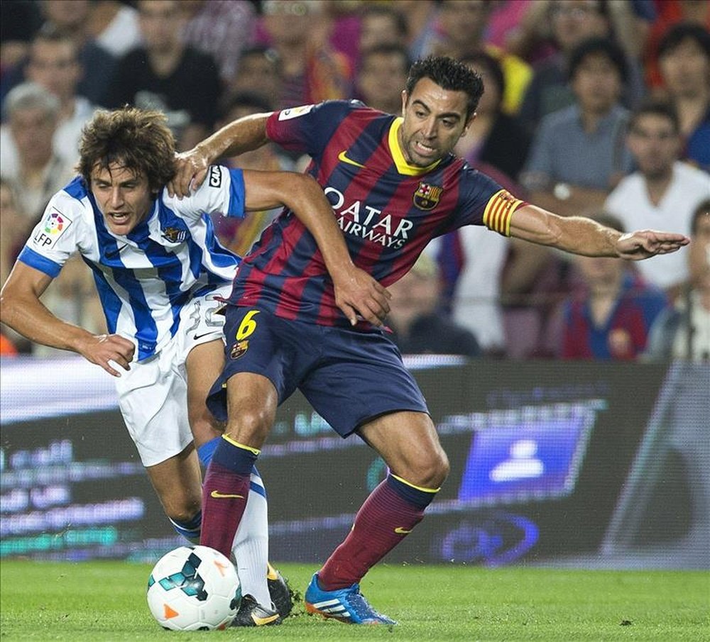 Xavi no tiene duda de que quiere volver al Barça como técnico algún día. EFE/Archivo