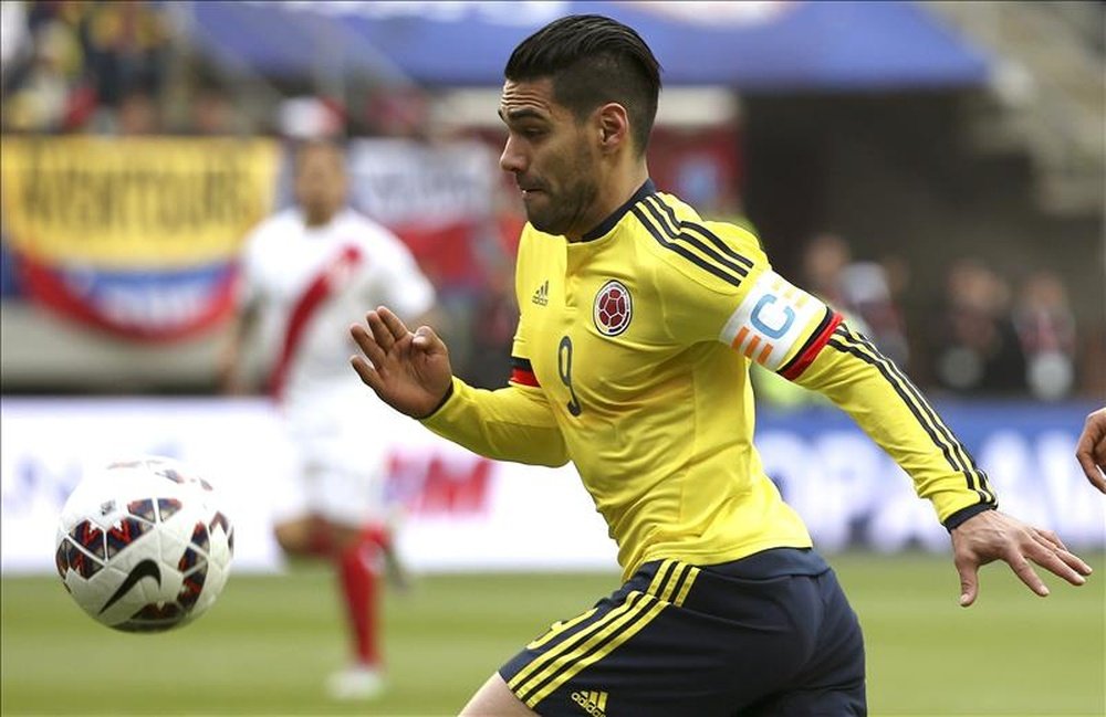 Falcao vuelve con Colombia para jugar con España. EFE