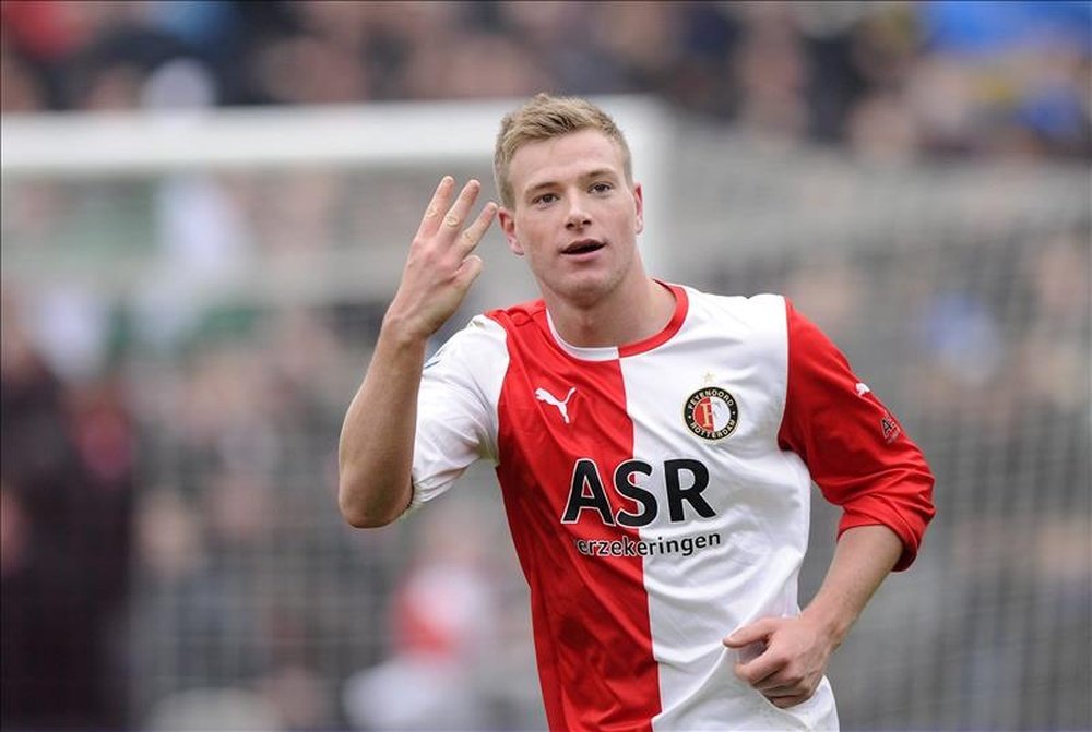 El jugador sueco John Guidetti. EFE/Archivo
