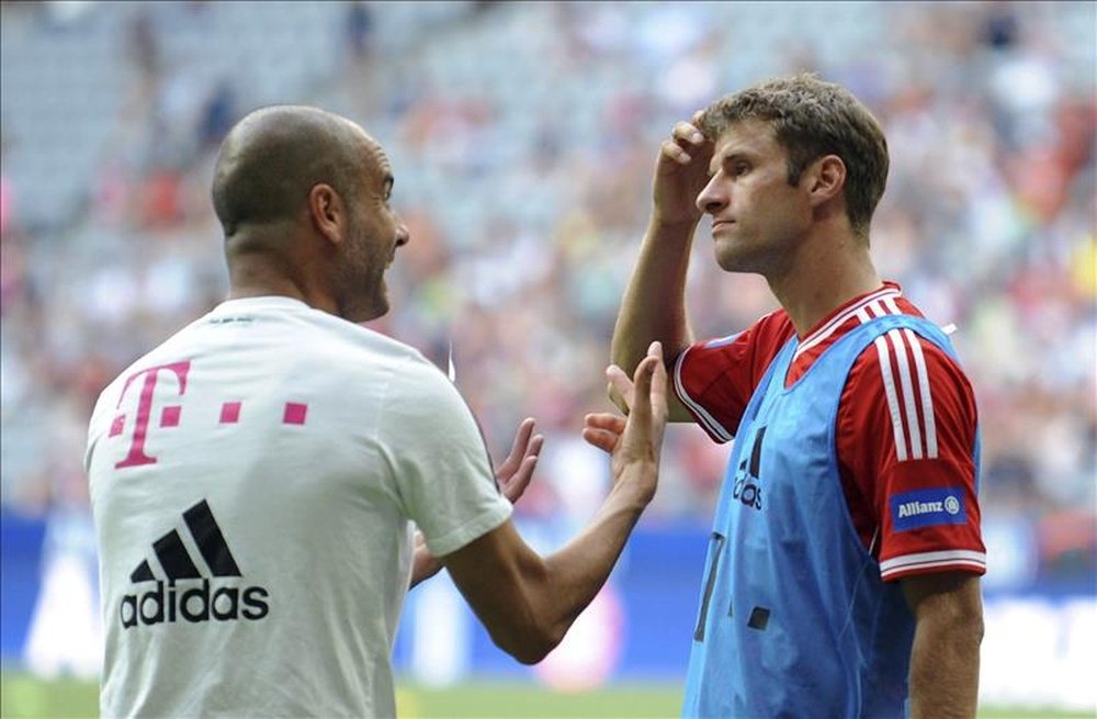 Los dirigentes del Bayern no quieren que Müller abandone el conjunto alemán. EFE/Archivo