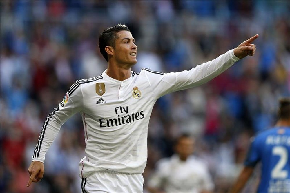 El delantero del Real Madrid, Cristiano Ronaldo. EFE/Archivo