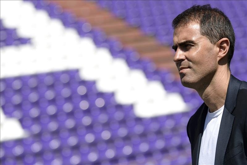 El técnico vasco Gaizka Garitano, nuevo entrenador del Real Valladolid