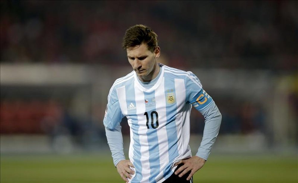 El delantero argentino Lionel Messi. EFE/Archivo
