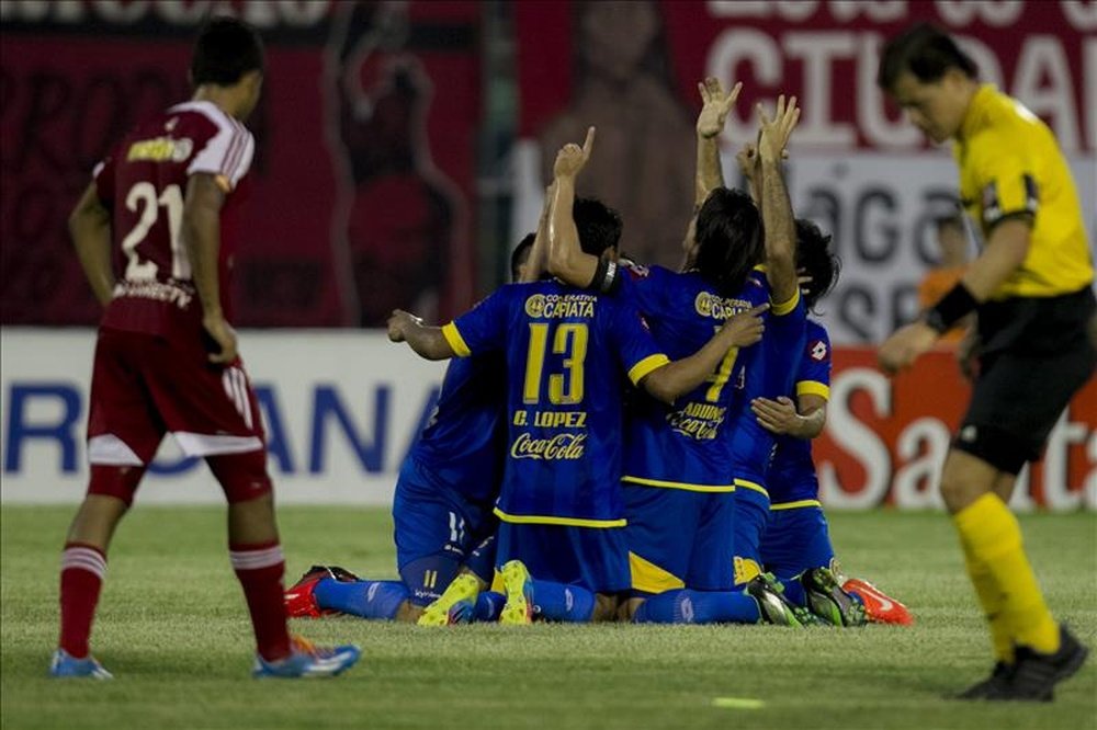 Capiatá obtiene su segunda victoria consecutiva en el Torneo Apertura y se sitúa líder. EFE/Archivo