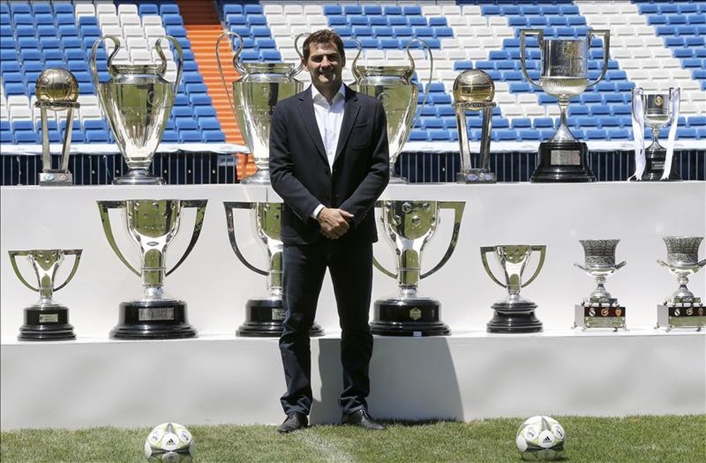 El emotivo mensaje del Madrid para su eterno capitán Casillas. EFE