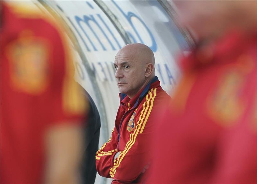 El entrenador de la selección española sub-19, Luis de la Fuente. EFE/Archivo