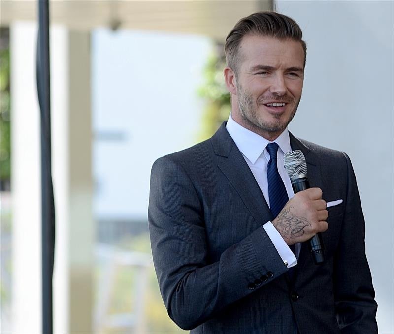 El exfutbolista británico David Beckham. EFE/Archivo