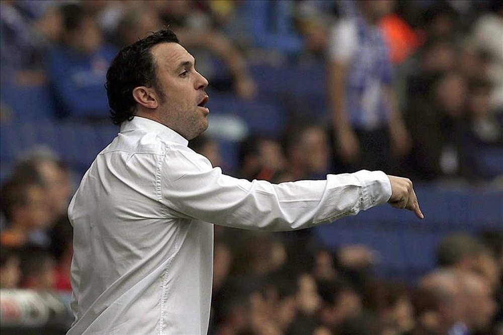 El entrenador del Espanyol Sergio González. EFE/Archivo