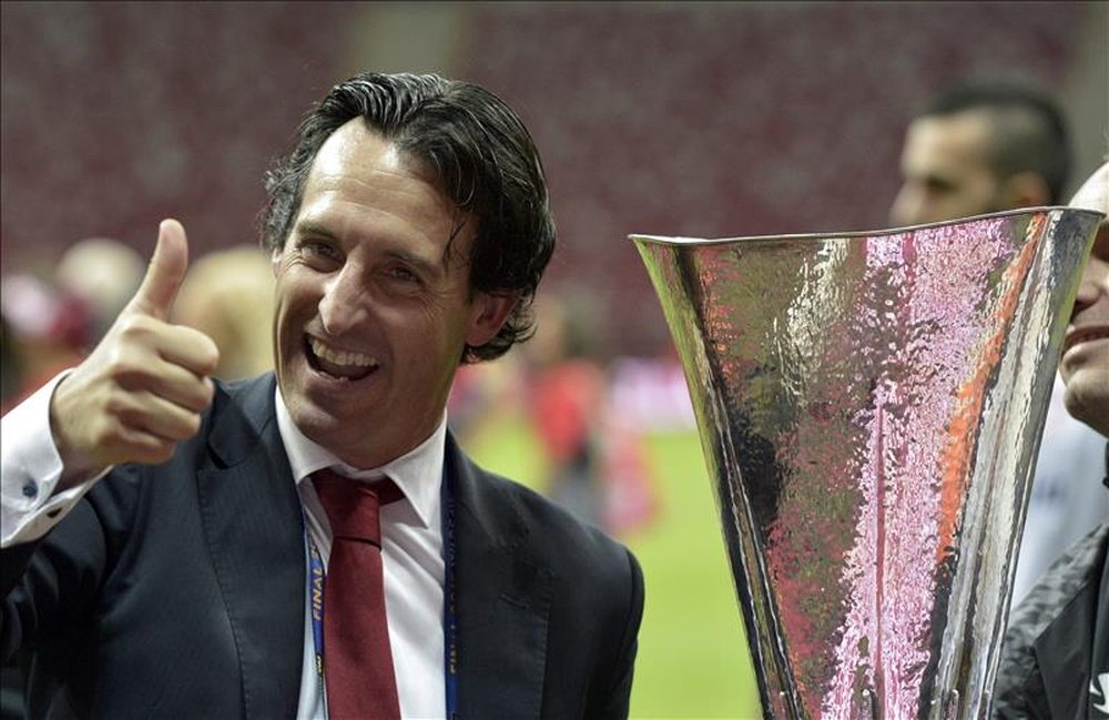 El entrenador del Sevilla, Unai Emery. EFE/Archivo 