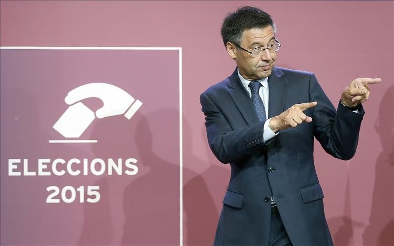 The president of Barcelona, Josep María Bartomeu. EFE/Archive