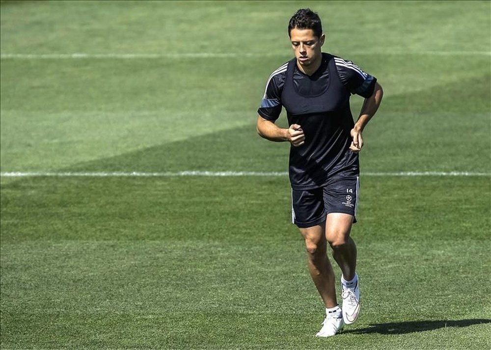 Chicharito Hernández time at Real Madrid. EFE/Archivo