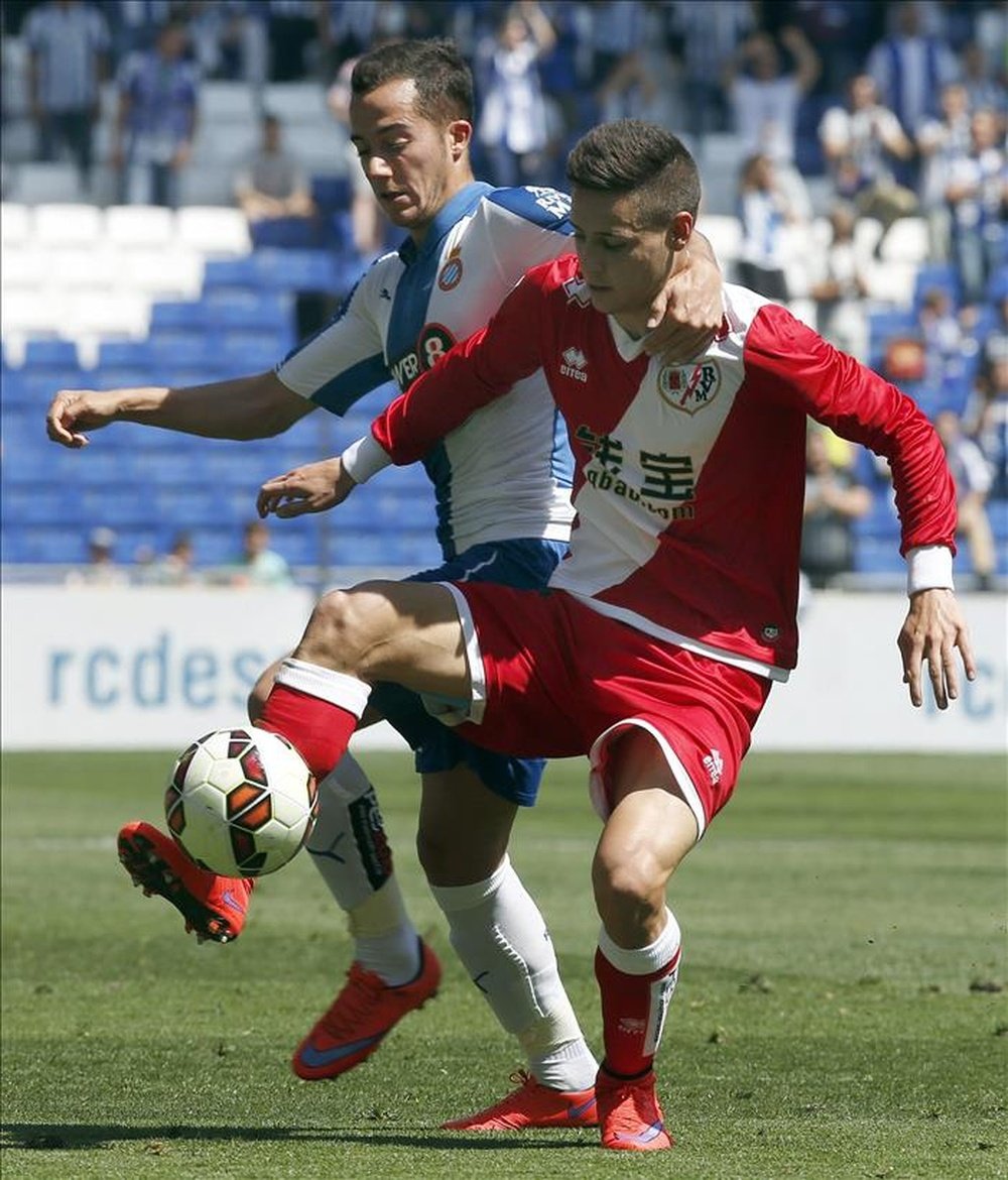 Alex Moreno es consciente de que vencer al Real Oviedo es complicado. EFE/Archivo