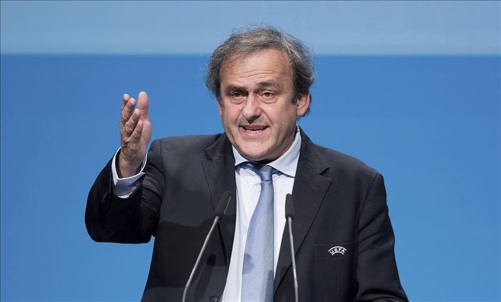 El presidente de la UEFA, Michel Platini. EFE/Archivo