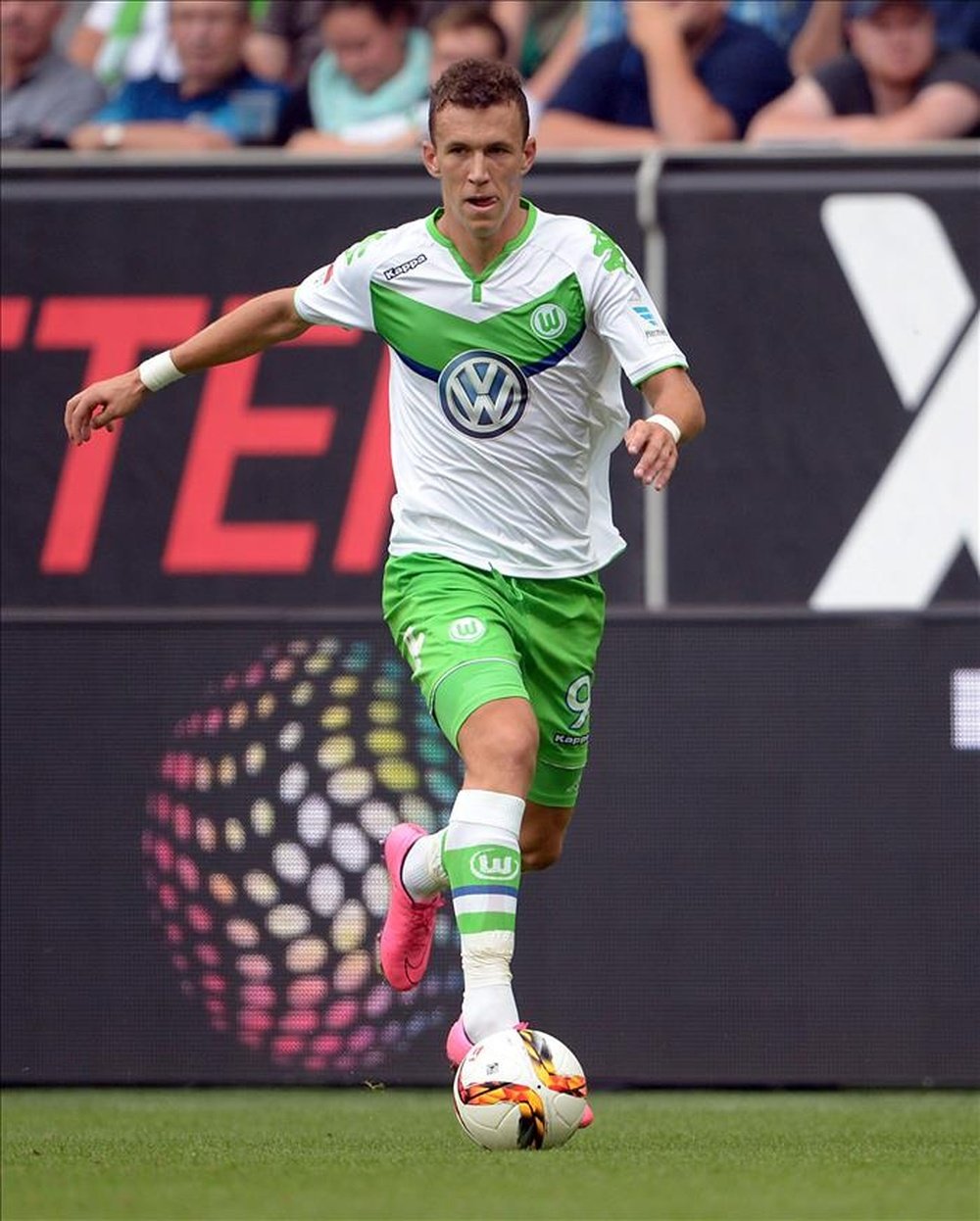 El jugador del Wolfsburgo, Ivan Perisic. EFE