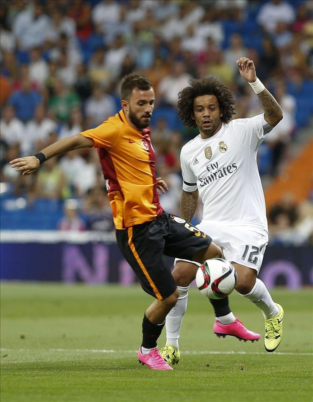 Galatasaray - Real Madrid: onzes iniciais confirmados. EFE
