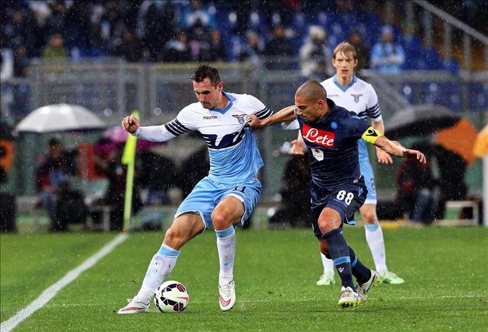 The Lazio striker has revealed has has frequently been asked to perform a U-turn. EFE/Archivo