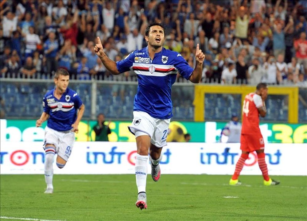 Daniele Pradè podría convertirse en director general de la Sampdoria. AFP/Archivo