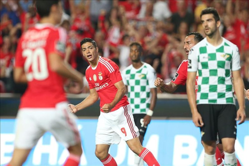 The Mexico international scored both of his side's goals in Kazakhstan. EFE