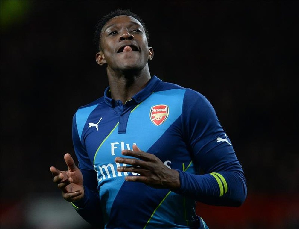 Danny Welbeck is well and truly back on the pitch. EFE/Archivo