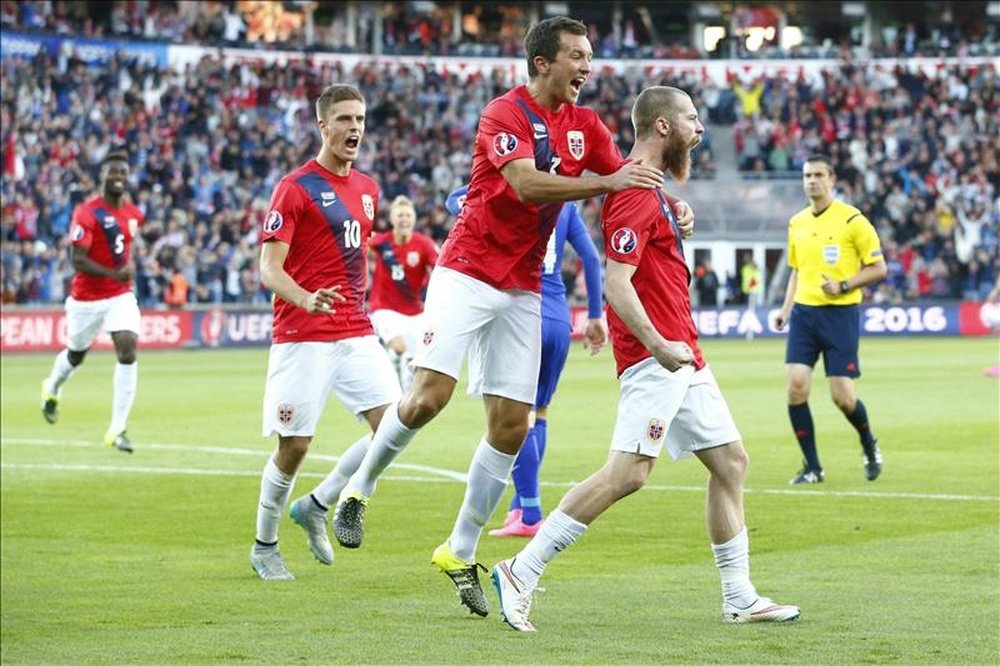 La Selección Noruega salió derrotada. EFE/Archivo