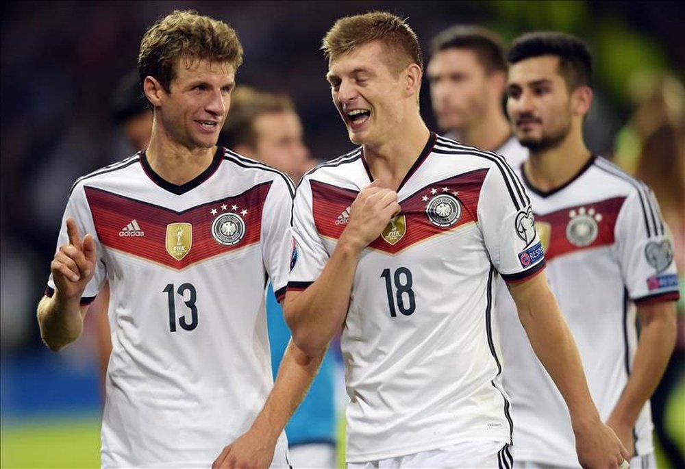 Alemanha e Rüdiger sondam o retorno de Kroos para a Euro). EFE