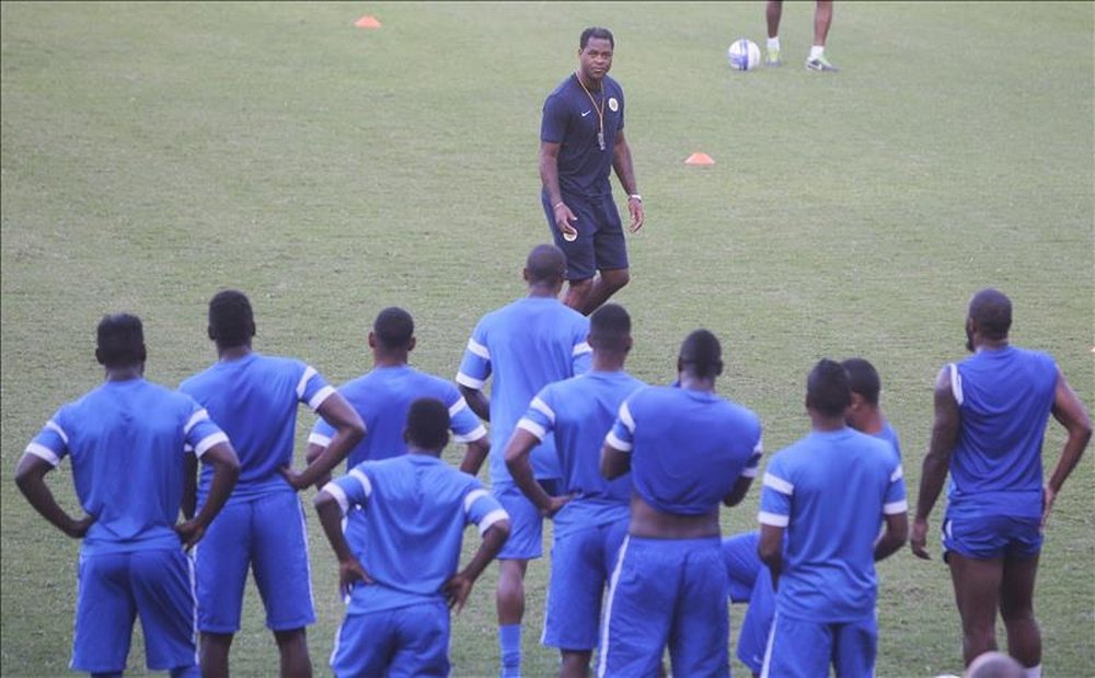 Kluivert ya está preparando la clasificación para la próxima Copa Caribe. EFE