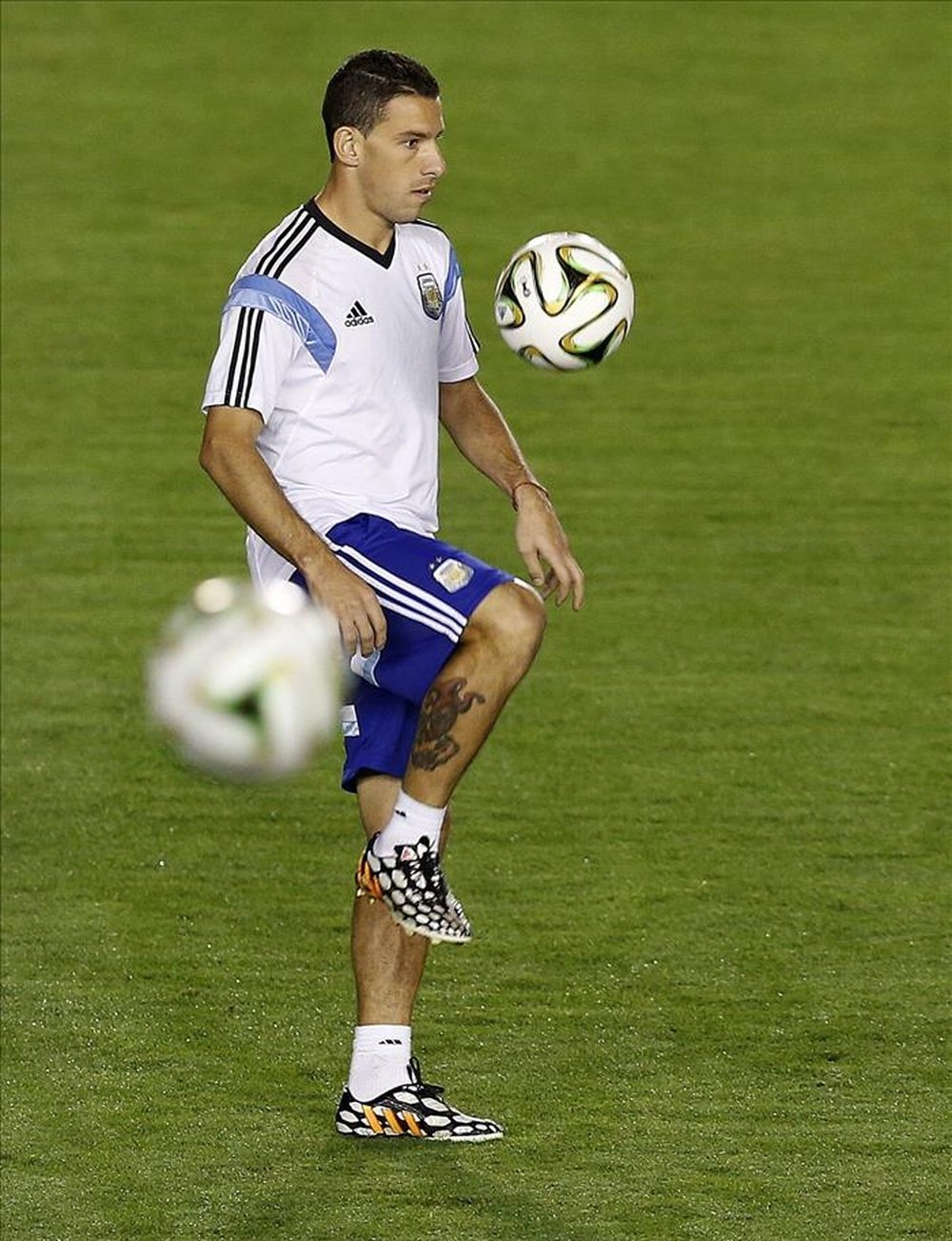 El jugador argentino Maxi Rodríguez. EFE/Archivo