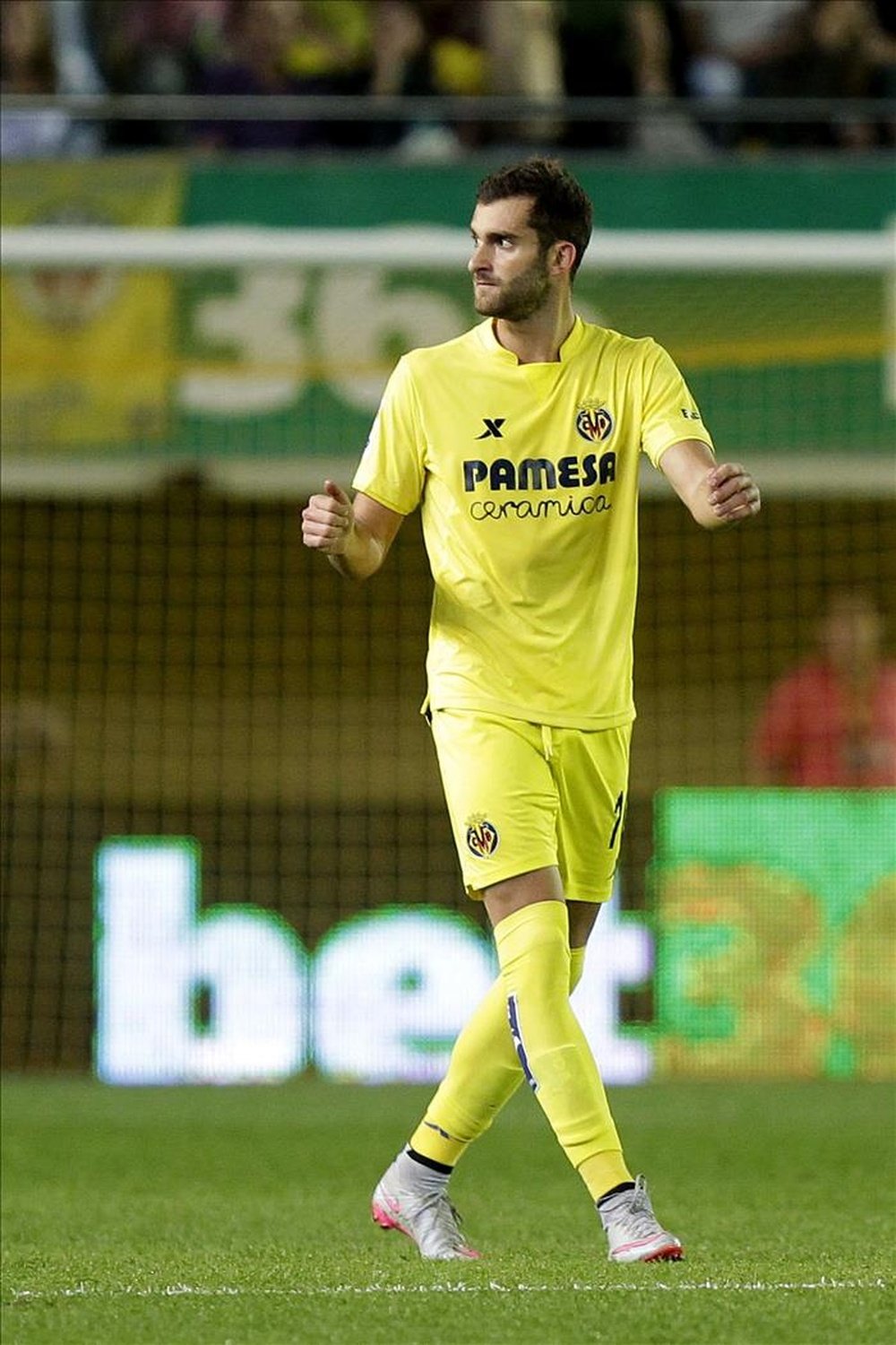 Leo Baptistao ya está recuperado de su lesión y listo para ayudar al Villarreal. EFE