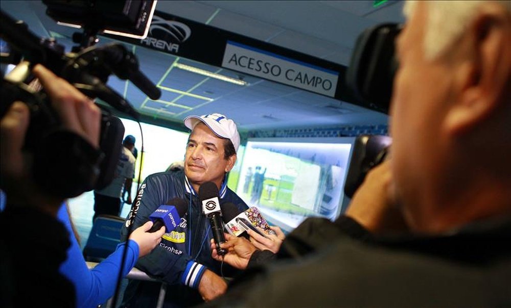 El entrenador de Honduras, el colombiano Jorge Luis Pinto. EFE/Archivo