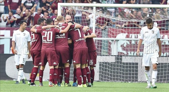 El Torino se impone con 9 hombres al Palermo