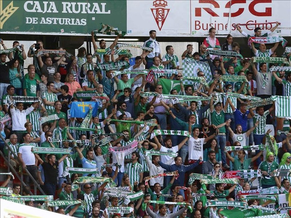 Aficionados del Real Betis. EFE