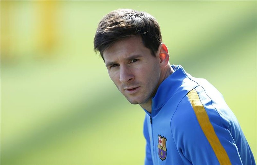 El jugador argentino del FC Barcelona Leo Messi. EFE/Archivo 