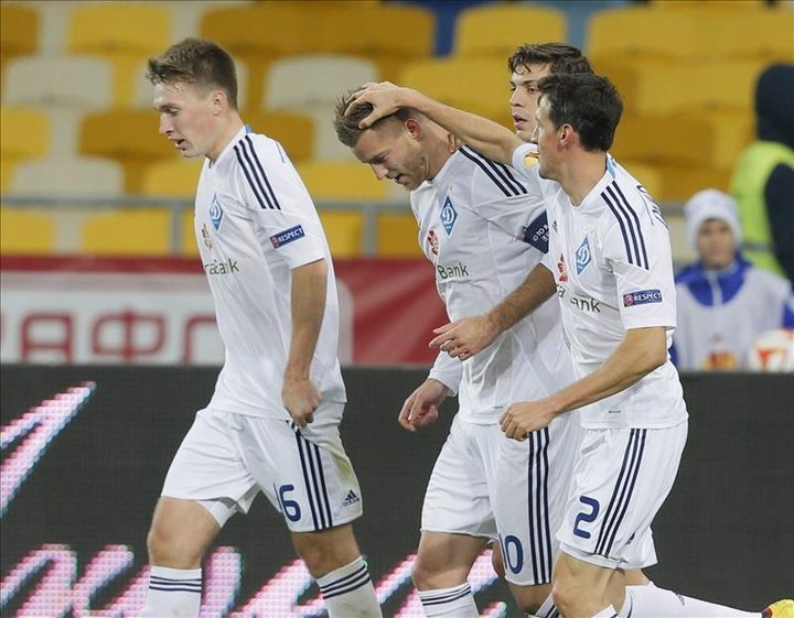 El Dinamo de Kiev encarriló pronto el partido ante el Maccabi y se llevó una fácil victoria