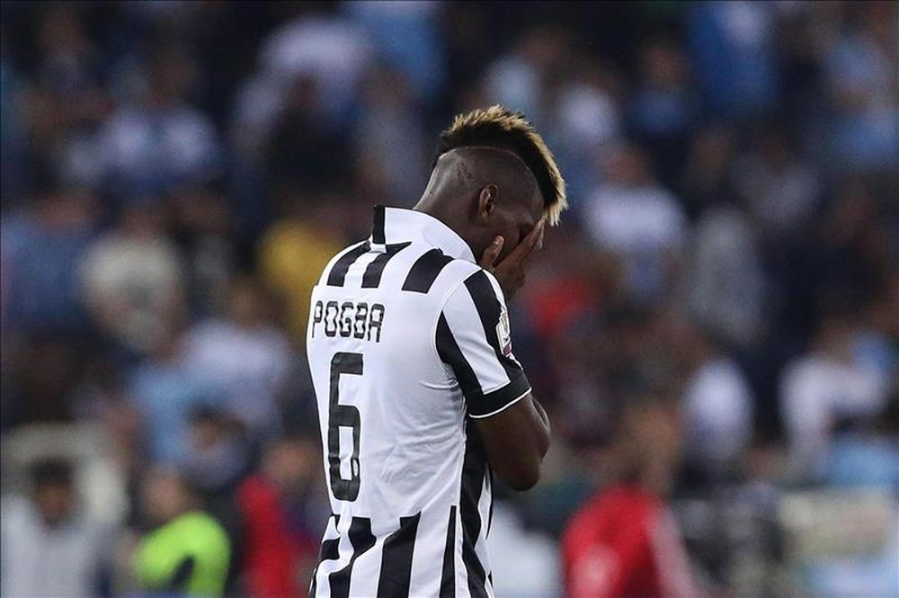 El internacional francés Paul Pogba, de la Juventus. EFE/Archivo