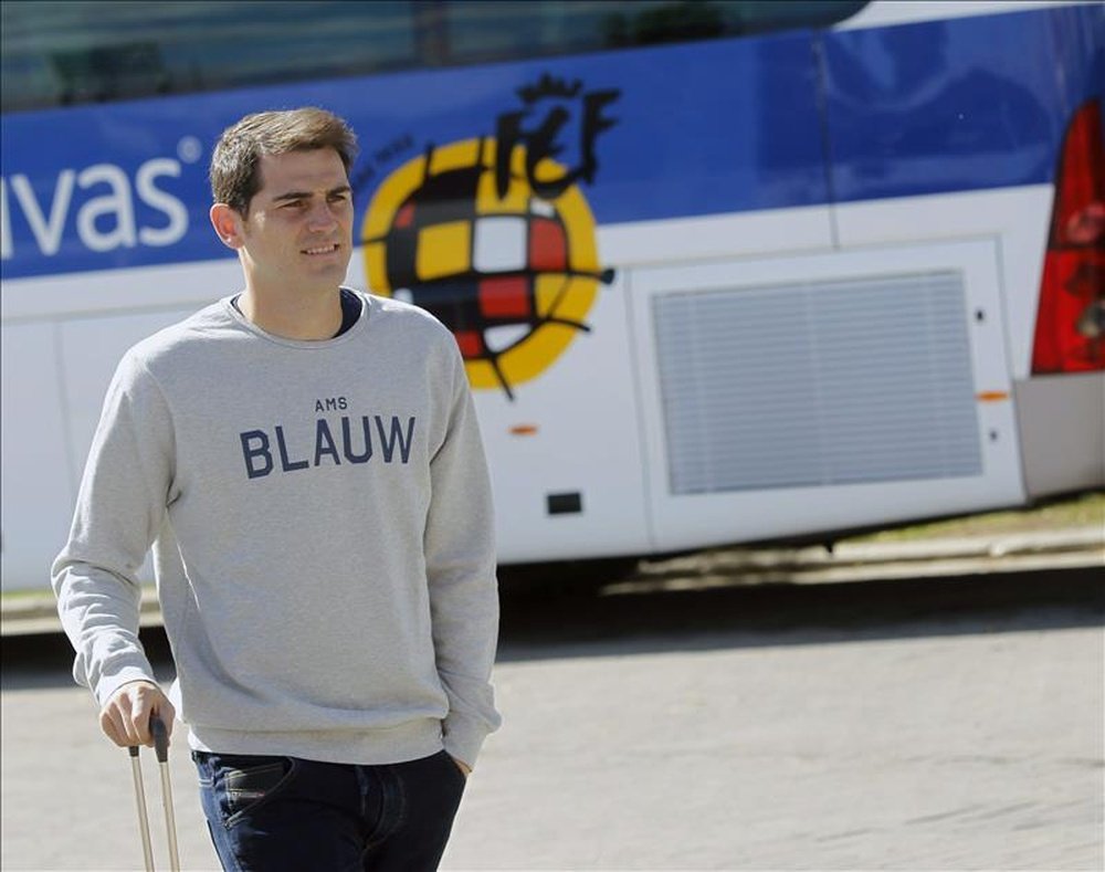 Iker Casillas, guardameta internacional español del Oporto. EFE