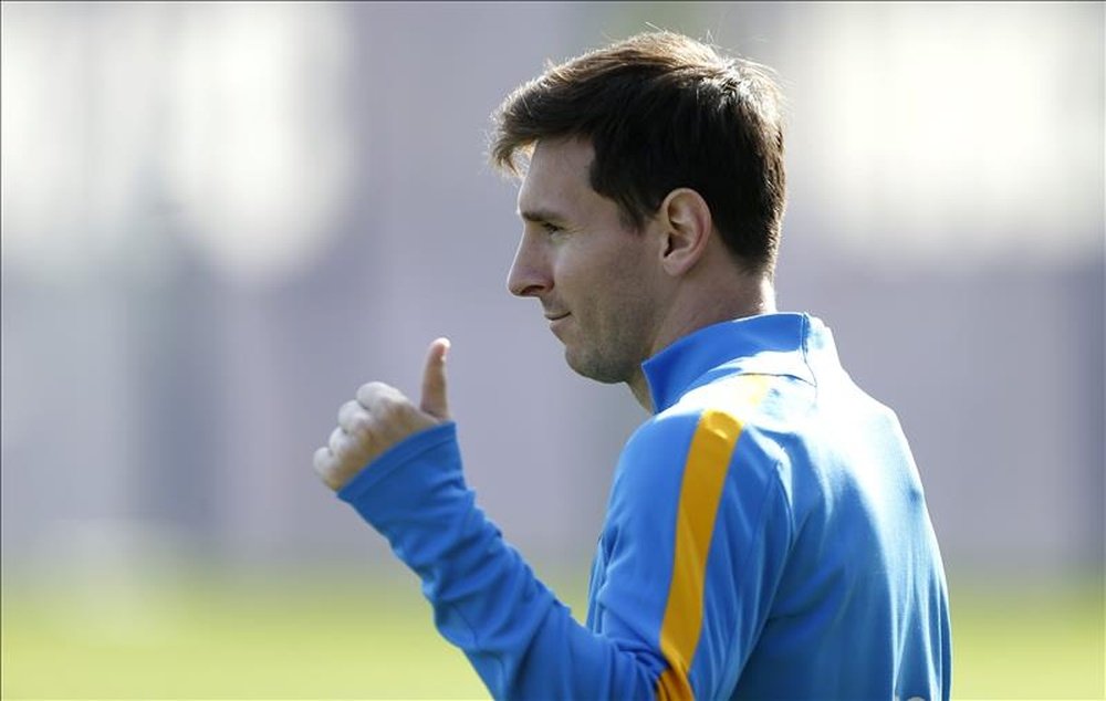 El jugador argentino del FC Barcelona Leo Messi. EFE/Archivo