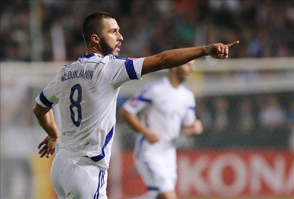 El jugador de Bosnia Haris Medunjanin. EFE