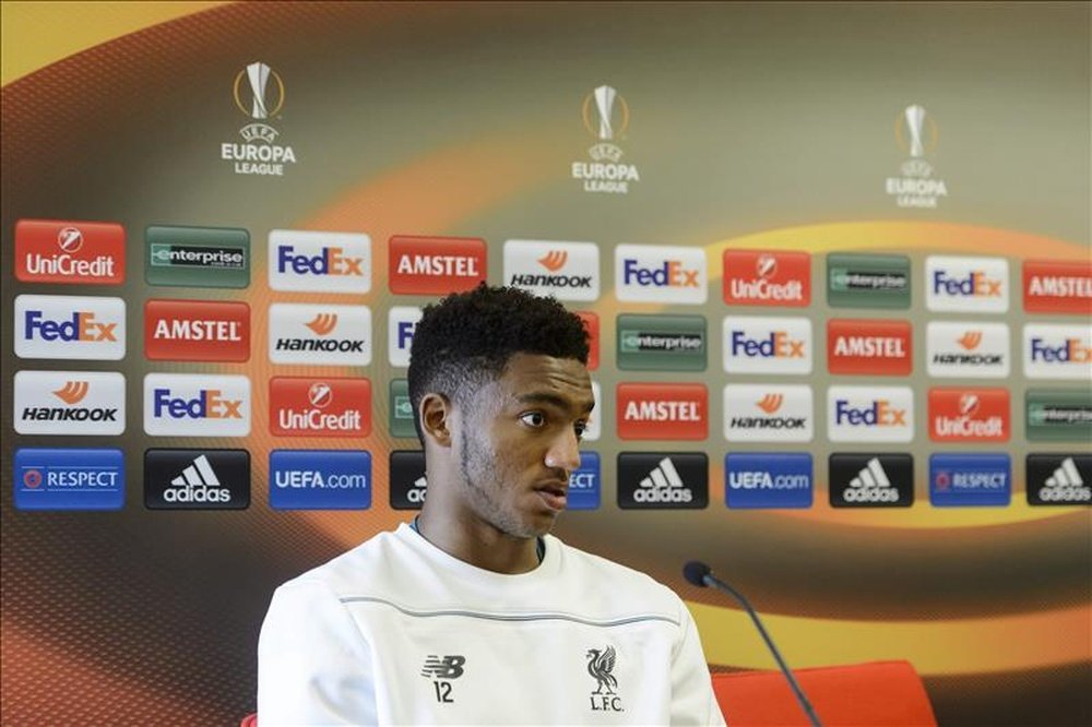 Gomez is thought to be in line to start against Brazil. EFE/Archivo