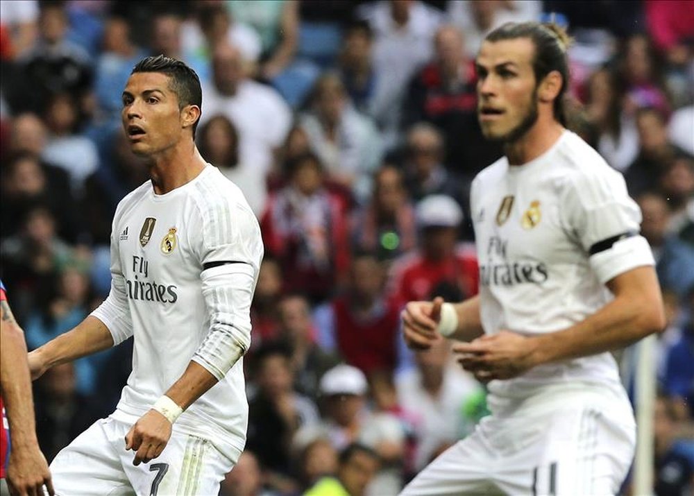 Madrid y City están más que pendientes del concurso de Bale y Cristiano el miércoles. EFE