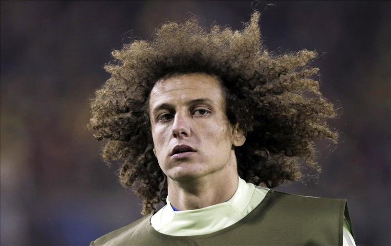 Fotografía del futbolista brasileño David Luiz. EFE/Archivo