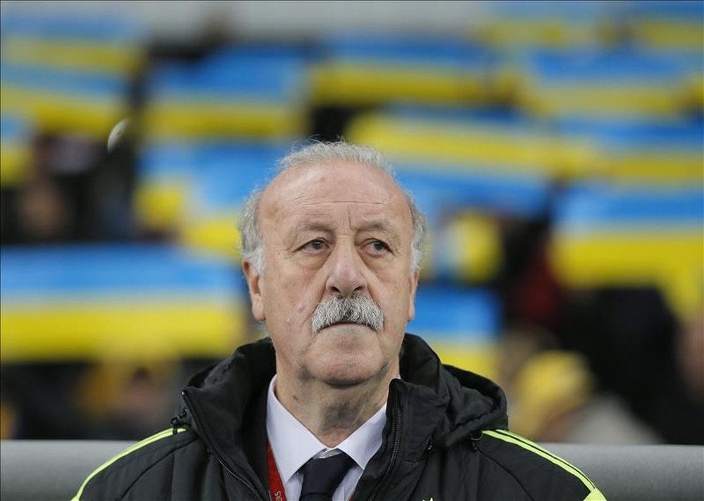 El entrenador de la selección española, Vicente del Bosque. EFE/Archivo