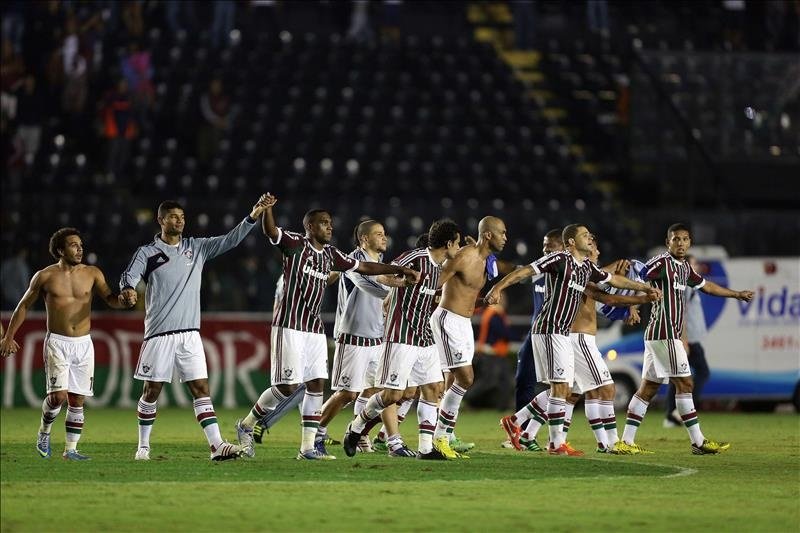 Fluminense parte como favorito ante Universidad Católica de Ecuador. EFE/Archivo